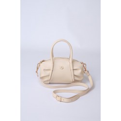 Елегантна молочна сумка через плече