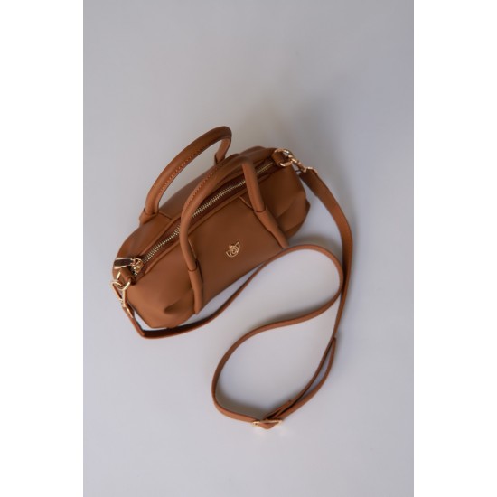 Елегантна рижа сумка через плече