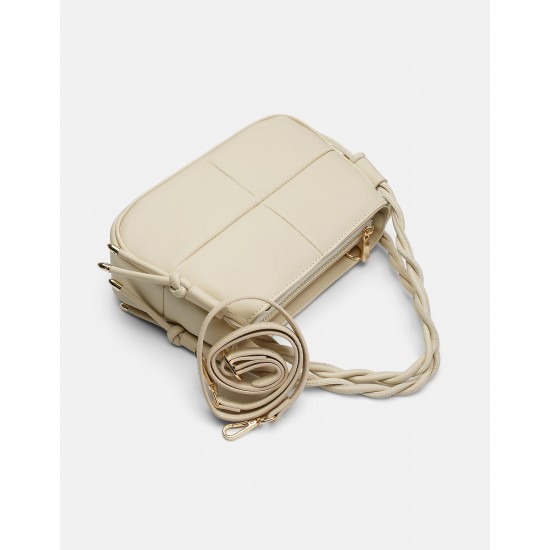 Сумка молочна із плетеною ручкою,універсальний варіант