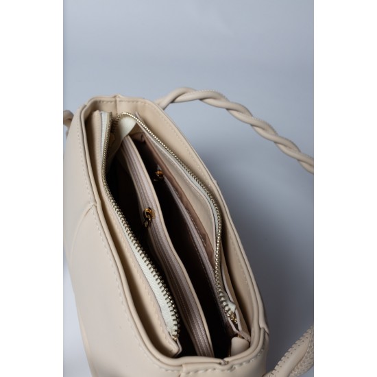 Сумка молочна із плетеною ручкою,універсальний варіант