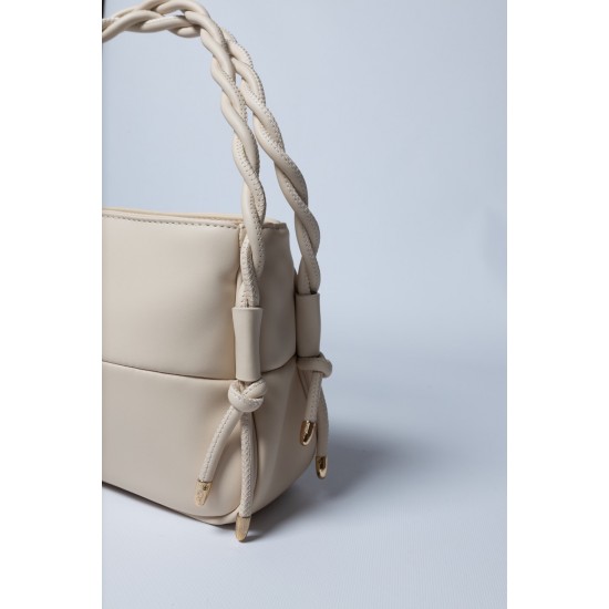 Сумка молочна із плетеною ручкою,універсальний варіант